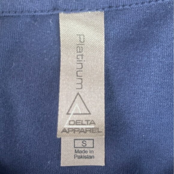 Chug Life Beer Mug Graphic Tshirt Mens Small Blue Delta Apparel - Picture 6 of 9